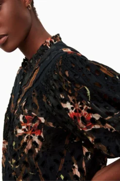 All Saints AllSaints Tila Kuroyuri Black Top -ALLSAINTS Sales unnamed file 3819 scaled