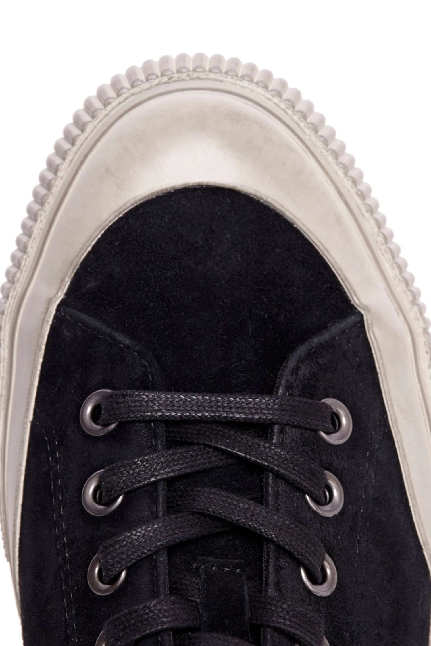 All Saints AllSaints Black Rigg Ramskull Lace-Up Canvas Shoes 7 All Saints AllSaints Black Rigg Ramskull Lace-Up Canvas Shoes - Image 5
