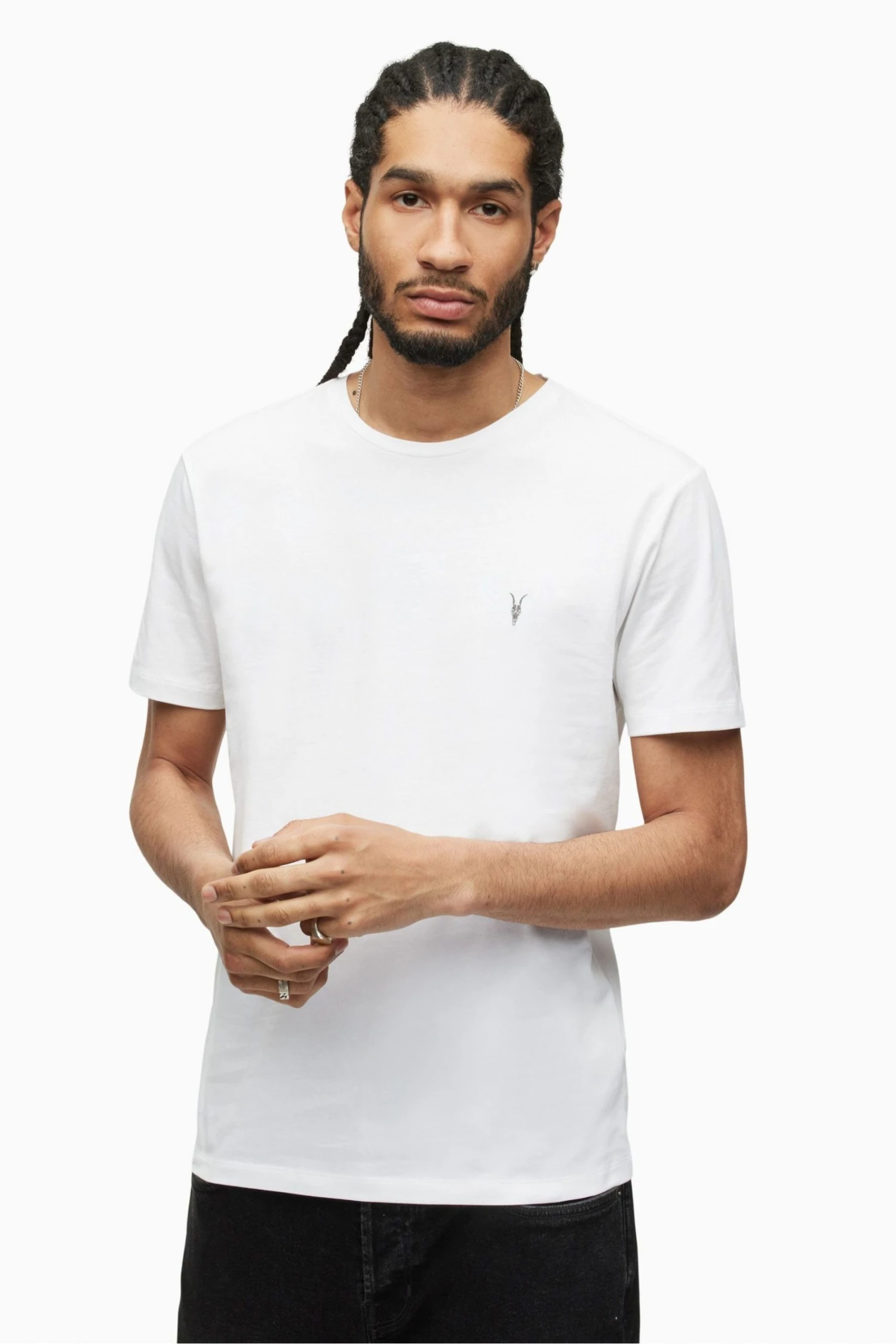 All Saints AllSaints Brace Blue Short Sleeve Crew T-Shirt Three Pack 7 All Saints AllSaints Brace Blue Short Sleeve Crew T-Shirt Three Pack - Image 5