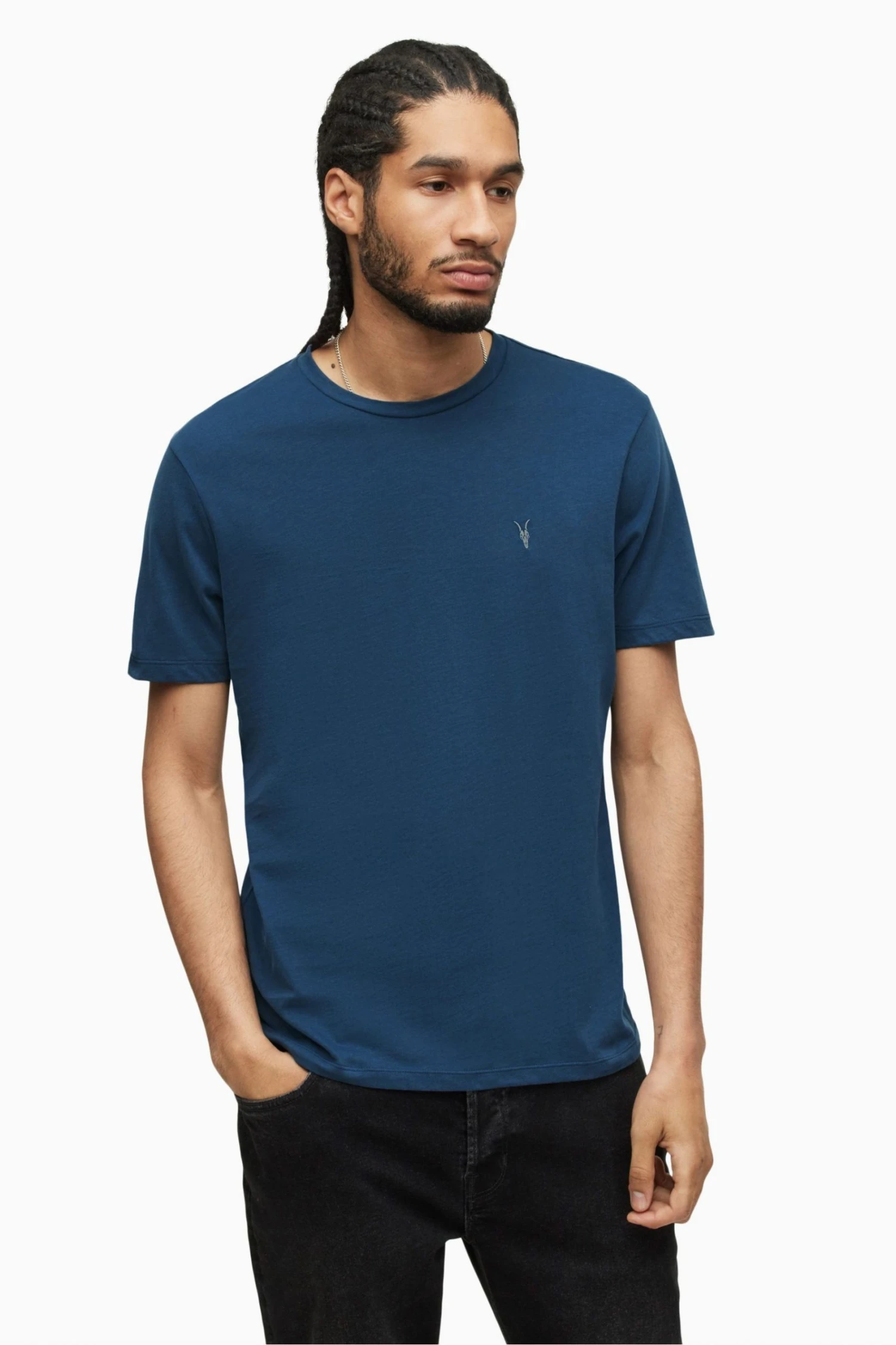 All Saints AllSaints Brace Blue Short Sleeve Crew T-Shirt Three Pack 9 All Saints AllSaints Brace Blue Short Sleeve Crew T-Shirt Three Pack - Image 7