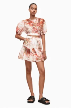 All Saints AllSaints Astria Luar Pink Top -ALLSAINTS Sales unnamed file 3839 scaled