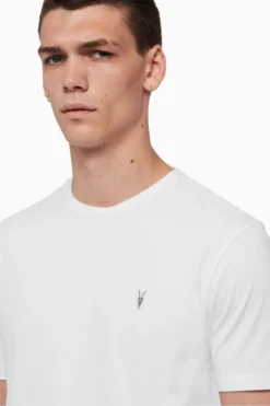 All Saints White Brace Short-Sleeve Crew T-Shirt -ALLSAINTS Sales unnamed file 3862 scaled