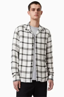 All Saints Black Arline Ls Shirt