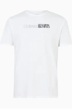 All Saints AllSaints White Nova Ss Crew T-Shirt -ALLSAINTS Sales unnamed file 387