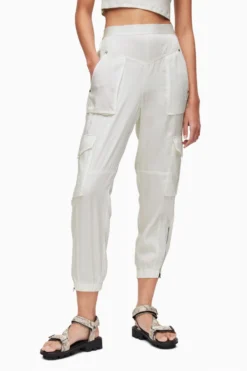 All Saints AllSaints White Astarte Trousers