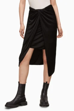 All Saints Black Ara Sami Skirt -ALLSAINTS Sales unnamed file 3891 scaled