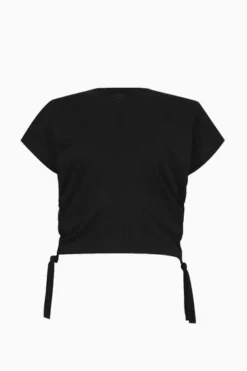 All Saints AllSaints Black Mira T-Shirt -ALLSAINTS Sales unnamed file 3916