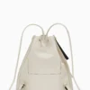 All Saints AllSaints White Alpha Contrast Backpack -ALLSAINTS Sales unnamed file 3917 scaled
