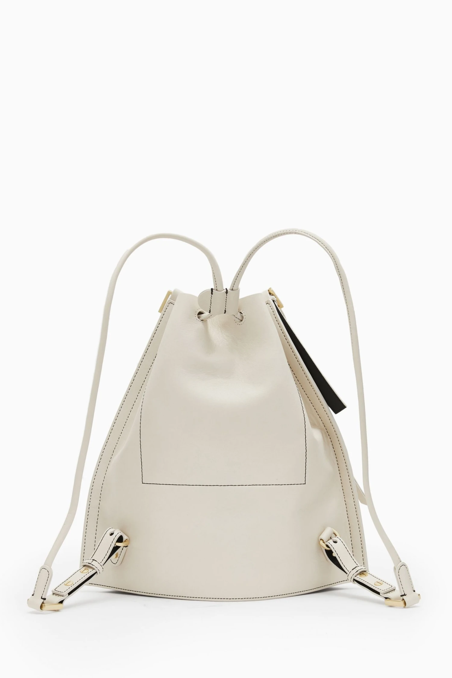 All Saints AllSaints White Alpha Contrast Backpack 3 All Saints AllSaints White Alpha Contrast Backpack