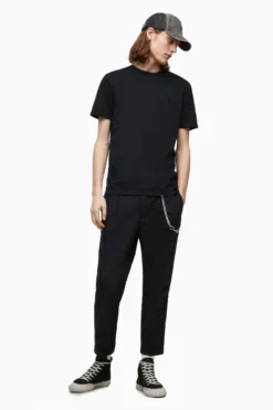 All Saints AllSaints Black Ossage Short Sleeve Crew T-Shirt -ALLSAINTS Sales unnamed file 392 scaled