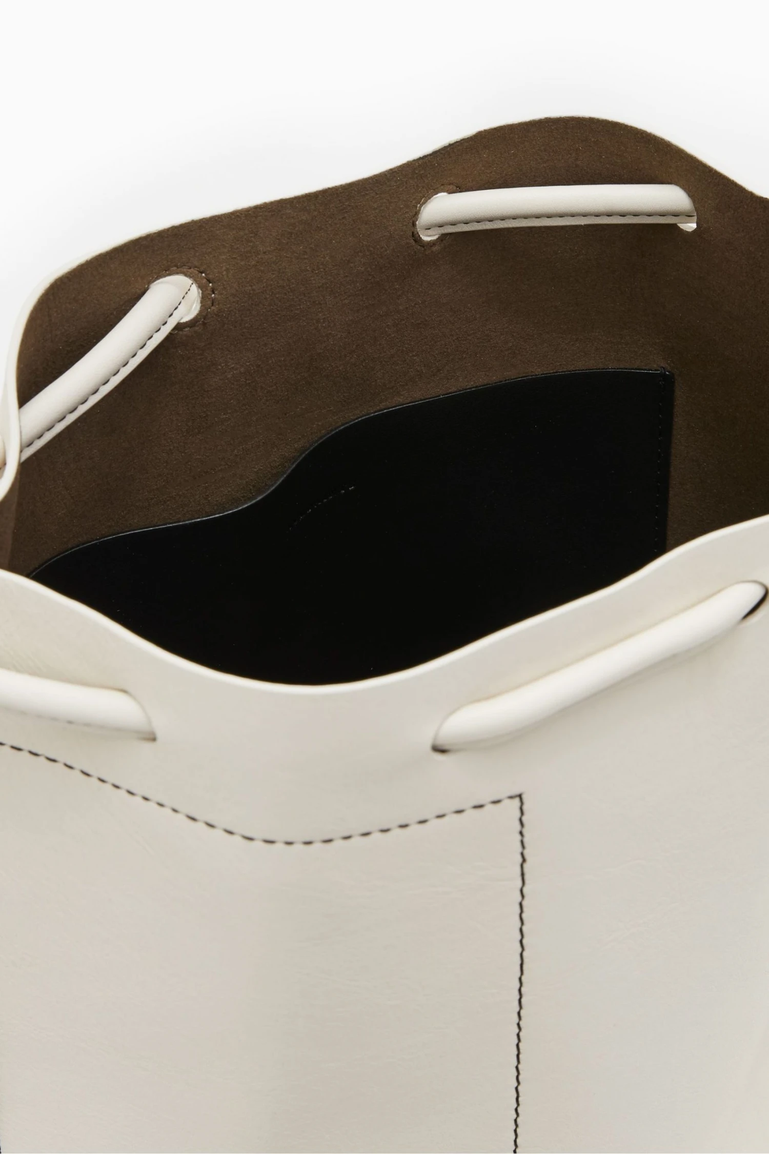 All Saints AllSaints White Alpha Contrast Backpack 8 All Saints AllSaints White Alpha Contrast Backpack - Image 6