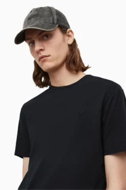 All Saints AllSaints Black Ossage Short Sleeve Crew T-Shirt -ALLSAINTS Sales unnamed file 394 scaled