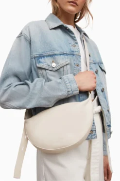 All Saints AllSaints White Half Moon Cross-Body Bag 8 All Saints AllSaints White Half Moon Cross-Body Bag -ALLSAINTS Sales unnamed file 3943 scaled