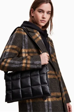 All Saints AllSaints Sheringham Black Quilt Shoulder Bag -ALLSAINTS Sales unnamed file 3965 scaled
