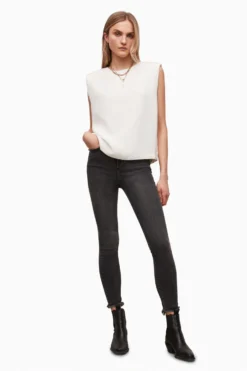 All Saints AllSaints White Mika Top -ALLSAINTS Sales unnamed file 3970 scaled