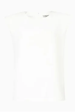 All Saints AllSaints White Mika Top -ALLSAINTS Sales unnamed file 3973