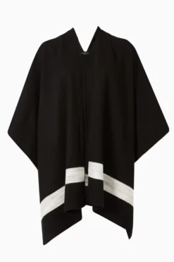 All Saints AllSaints Black Pru Shawl -ALLSAINTS Sales unnamed file 3979 scaled