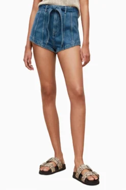 All Saints AllSaints Frankie Blue Shorts