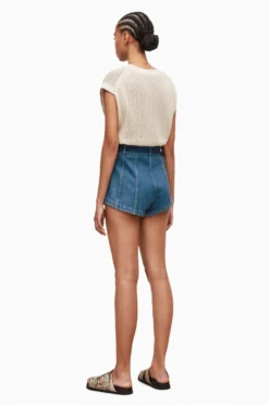 All Saints AllSaints Frankie Blue Shorts -ALLSAINTS Sales unnamed file 3983 scaled