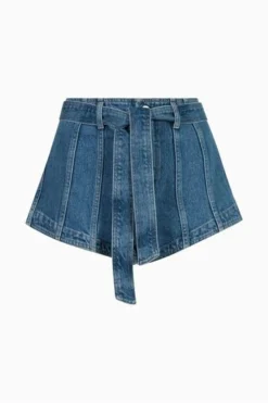 All Saints AllSaints Frankie Blue Shorts -ALLSAINTS Sales unnamed file 3986