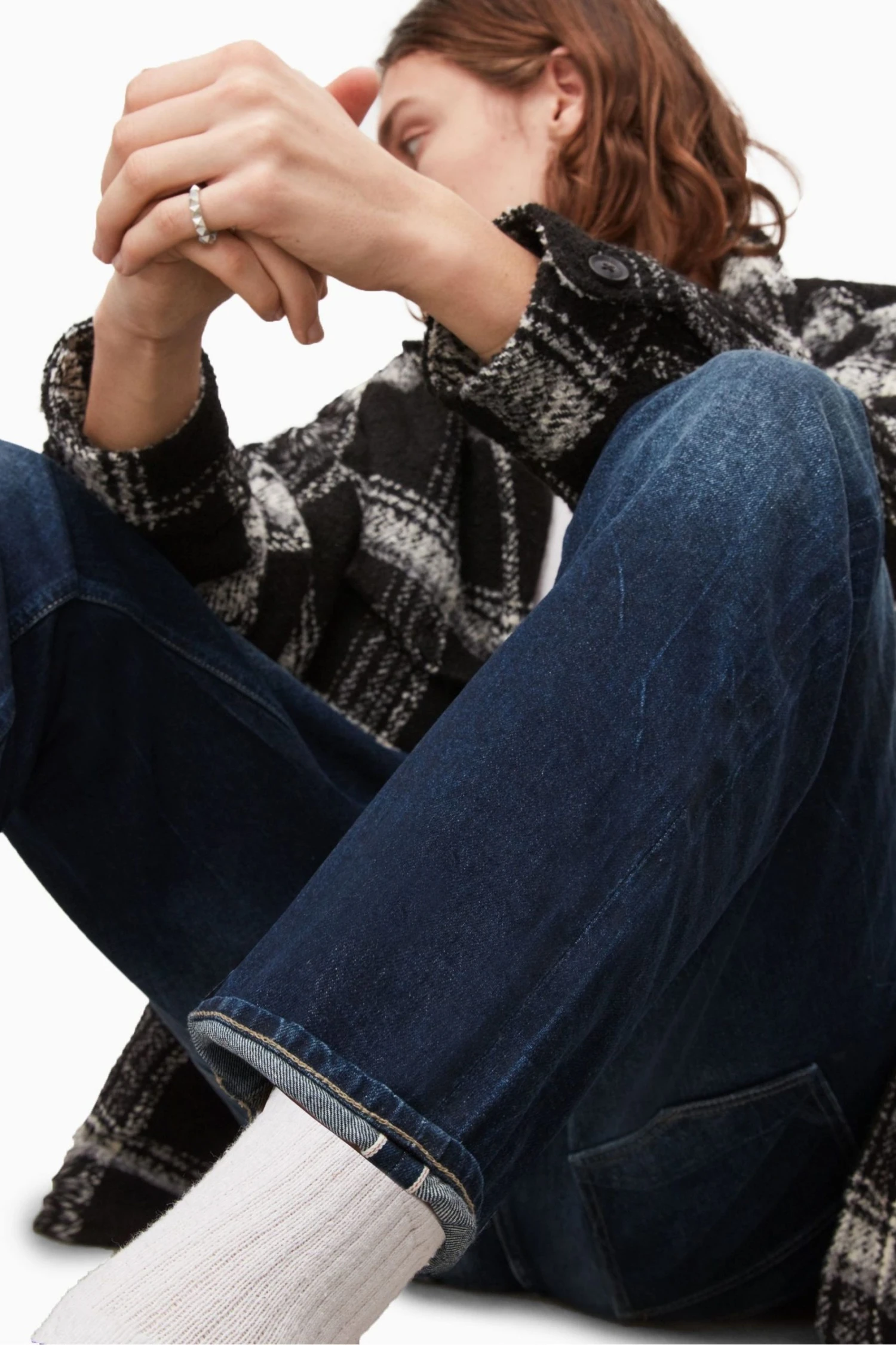 All Saints AllSaints Blue Jack Selvedge Taper Leg Jeans 7 All Saints AllSaints Blue Jack Selvedge Taper Leg Jeans - Image 5