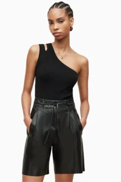 All Saints AllSaints Laurel Black Top