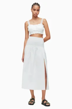 All Saints AllSaints Alex White Skirt