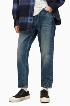 All Saints AllSaints Blue Jack Damaged Selvedge Taper Leg Jeans 8 All Saints AllSaints Blue Jack Damaged Selvedge Taper Leg Jeans -ALLSAINTS Sales unnamed file 4092