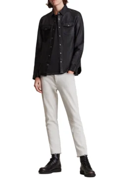 All Saints AllSaints Irwin Black Shirt 10 All Saints AllSaints Irwin Black Shirt -ALLSAINTS Sales unnamed file 4094 scaled
