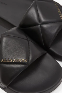All Saints AllSaints Black Bell Sliders -ALLSAINTS Sales unnamed file 4103 scaled