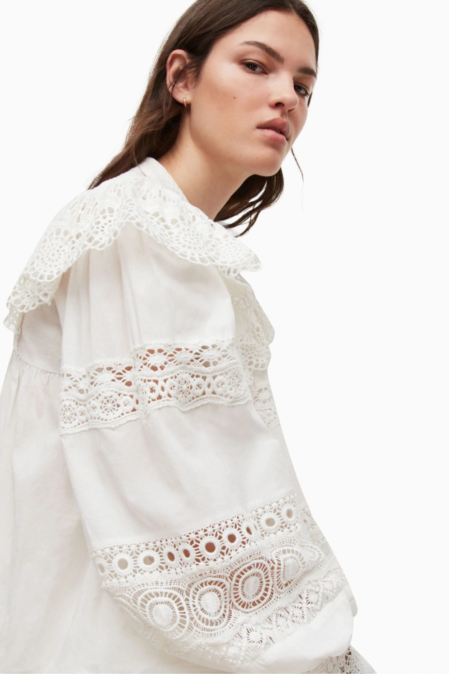 All Saints AllSaints White Jen Top 5 All Saints AllSaints White Jen Top - Image 3