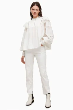 All Saints AllSaints White Jen Top 13 All Saints AllSaints White Jen Top -ALLSAINTS Sales unnamed file 4131 scaled