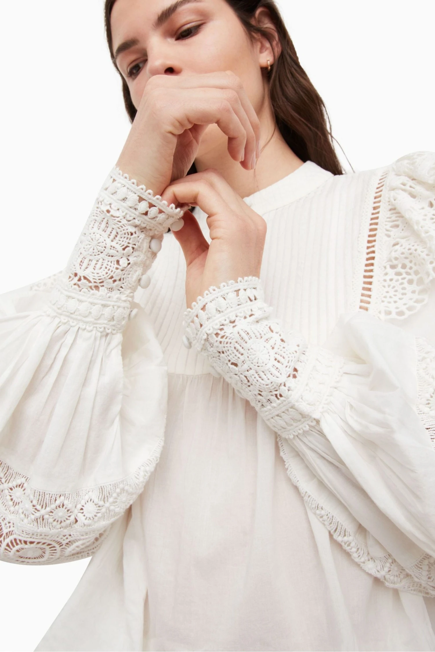 All Saints AllSaints White Jen Top 8 All Saints AllSaints White Jen Top - Image 6