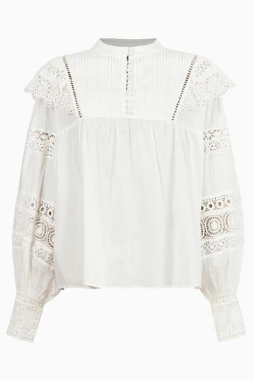 All Saints AllSaints White Jen Top 10 All Saints AllSaints White Jen Top - Image 8