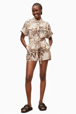 All Saints AllSaints Pink LIly Ukushisa Playsuit -ALLSAINTS Sales unnamed file 4138 scaled