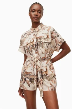 All Saints AllSaints Pink LIly Ukushisa Playsuit -ALLSAINTS Sales unnamed file 4139 scaled