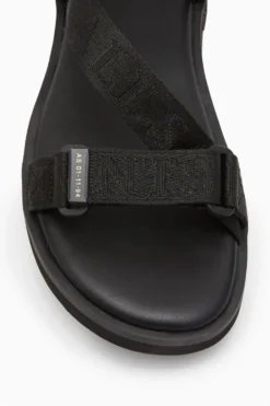 All Saints AllSaints Atlanta Black Sandals -ALLSAINTS Sales unnamed file 4146 scaled
