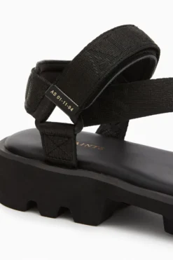 All Saints AllSaints Atlanta Black Sandals -ALLSAINTS Sales unnamed file 4147 scaled