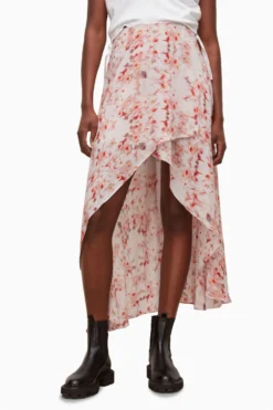 All Saints AllSaints Pink Slvina Momo Skirt 14 All Saints AllSaints Pink Slvina Momo Skirt -ALLSAINTS Sales unnamed file 4161 scaled