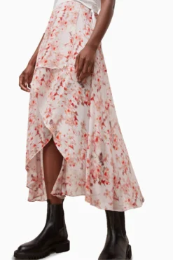 All Saints AllSaints Pink Slvina Momo Skirt 15 All Saints AllSaints Pink Slvina Momo Skirt -ALLSAINTS Sales unnamed file 4162 scaled