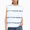 All Saints AllSaints Mika White Stripe Tank -ALLSAINTS Sales unnamed file 4184 scaled