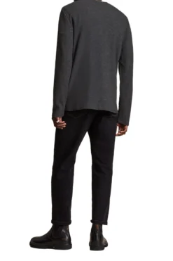 All Saints AllSaints Drucker Henley Grey T-Shirt -ALLSAINTS Sales unnamed file 419 scaled