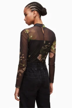 All Saints AllSaints Elia Asago Black Bodysuit -ALLSAINTS Sales unnamed file 4192 scaled