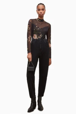 All Saints AllSaints Elia Asago Black Bodysuit -ALLSAINTS Sales unnamed file 4194 scaled