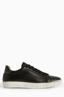 All Saints AllSaints Black Sheer Stud Sneakers