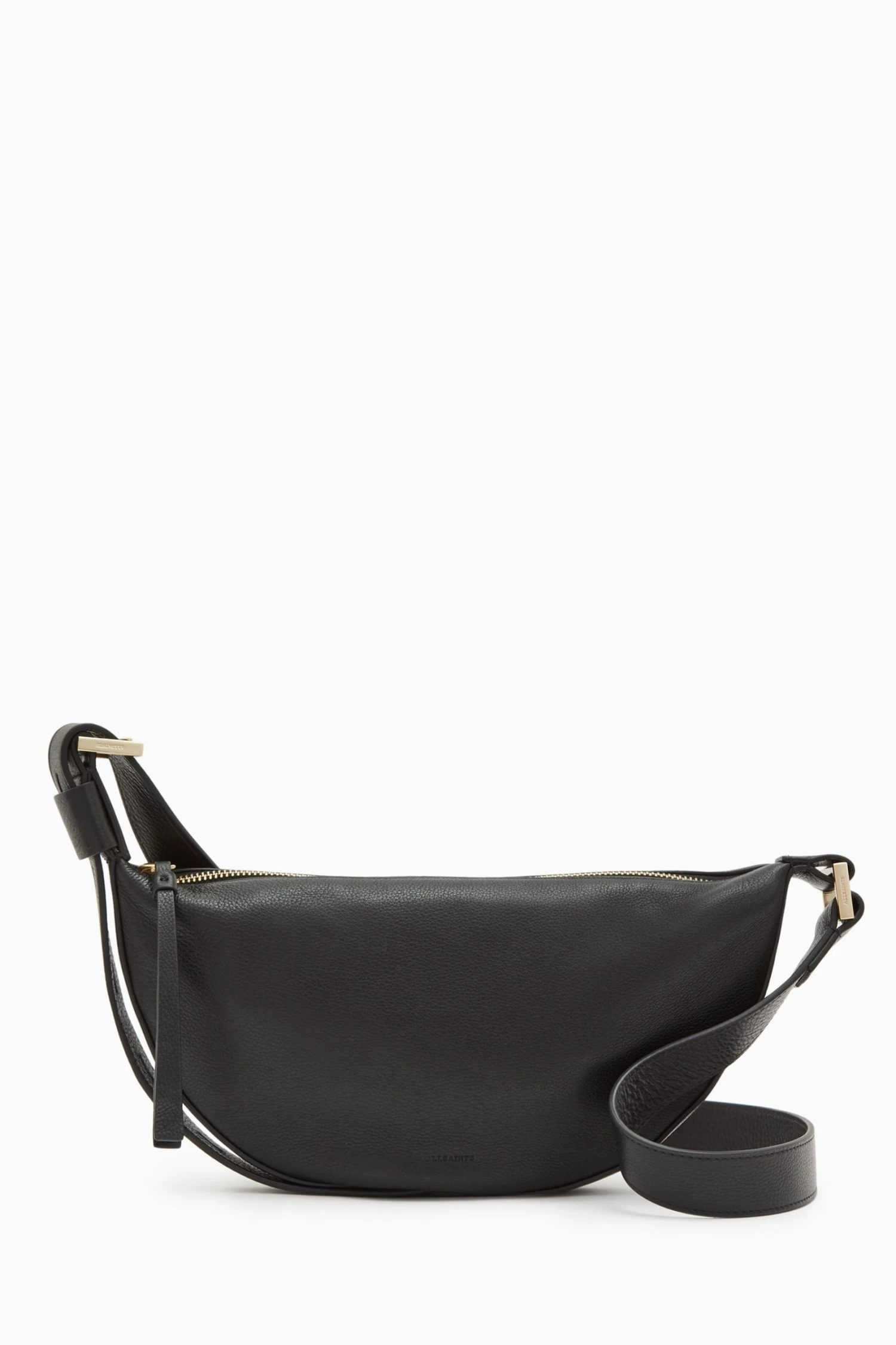 All Saints AllSaints Black Half Moon Cross-Body Bag 3 All Saints AllSaints Black Half Moon Cross-Body Bag