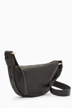 All Saints AllSaints Black Half Moon Cross-Body Bag 12 All Saints AllSaints Black Half Moon Cross-Body Bag -ALLSAINTS Sales unnamed file 4209 scaled