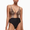All Saints AllSaints Brown Petra Kiku Swimsuit -ALLSAINTS Sales unnamed file 4226 scaled