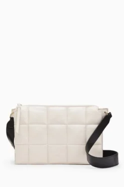 All Saints AllSaints White Sheringham Quilt Shoulder Bag -ALLSAINTS Sales unnamed file 4240