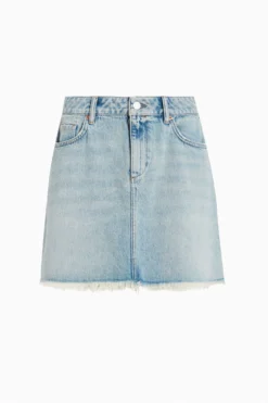 All Saints AllSaints Lana Blue Denim Mini Skirt -ALLSAINTS Sales unnamed file 4253 scaled